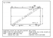 Auto Radiator for CIVIC`01-05 ES7/ES8 MT (KJ-17056)