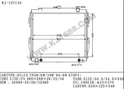 Auto Radiator for Hilux YN5#/6#/10#'84-98 AT OEM: 16400-35150/35360 (KJ-12313A)
