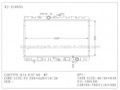 Auto Radiator for KIA Rio' 00 MT (KJ-21085A)
