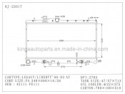 Auto Radiator for Legacy Liberty 45111 Fe111