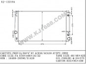 Auto Radiator for Previa/RAV4`07 ACR50/ACA30 (KJ-12219A)