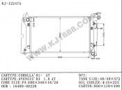 Auto Radiator for Toyota Corolla'01 Avensis'03 1.8