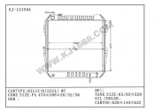 Auto Radiator for Toyota Hilux (DIESEL) Mt (KJ-12350A)