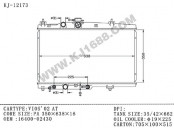 Auto Radiator for Vios'02 at (KJ-12173) OEM: 16400-02430