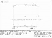 Automobile Radiator for Nissan Xtcrra/Frontier 6cyl 05-06 at