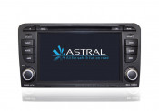 Automotive DVD Player with GPS System for Audi A3