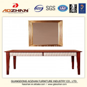 Az-Dljz-0029 Aozhan Hotel Bedroom Furniture Wardrobe with Mirror , Hotel Glossy Bedroom Furniture, Hotel Furniture Bedroom Double Deck Bed