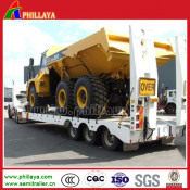BPW Axles Installed Three Axles Low Deck Trailer