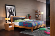 Bamboo Bed Bamboo Bedside Table