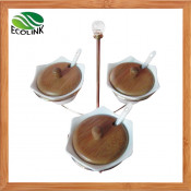Bamboo Ceramic Seasoning Jar Set of 3PCS