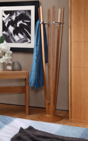 Bamboo Hat and Coat Stand / Clothes Stand for Bedroom Furniture