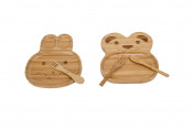 Bamboo Kids Eating Plate