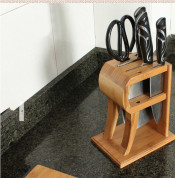 Bamboo Knife Block Knives Holder