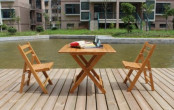 Bamboo Outdoor Furniture Bamboo Folding Table and Chair