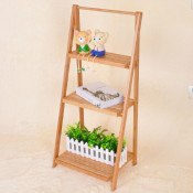 Bamboo Shelf Bamboo Storage Bamboo Plant Stand