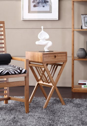Bamboo Side Table / End Table / Phone Table for Living Room