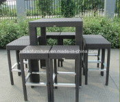 Bar Furniture Bar Set Rattan Outdoor Bar Stools