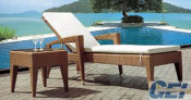 Beach Furniture Wicker Beach Chair (L0020)