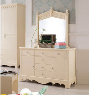 Bedroom Furniture Antique Wooden Dressing Table Designs with Mirror (JB-8016B)