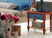 Bedroom Furniture/Solid Wood Bedside Table (MY-3301C)