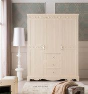 Bedroom Wooden Wardrobe Furniture 3-Doors Wardrobe (JB-8016A)