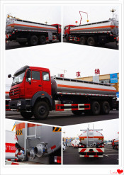 Beiben 6X4 25cbm Fuel Tank Truck