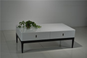 Bent Tempered Glass Coffee Table (CJ-2023A)