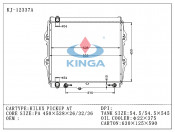Best Quality Aluminum Auto Radiator for Toyota Hilux Pickup at