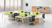 Big Staff Working Area Modern Office Workstations Office Partion (HF-A13)