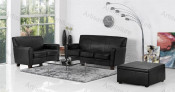 Black Leather Couch for Living Room Furniture (JP-sf-232)