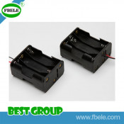 Black Plastic 3AA Battery Holder