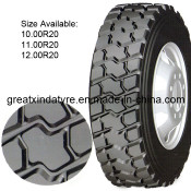 Block Pattern Heavy Truck Tyre (10.00R20, 11.00R20, 12.00R20)
