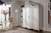 Bn-C6008A-1 Classical Wooden Bedroom Furniture Wardrobe
