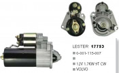 Bosch Auto Starter (0-001-115-007 0001115007 113749 LRS01523 2-1973-BO FOR Volvo)