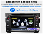 Box Radio for KIA Ceed GPS Navigation Headunit Satnav DVD Player Autoradio iPod