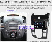 Box Radio for KIA Cerato Koup Forte Shuma Stereo GPS Navigation DVD Player