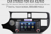 Box Radio for KIA Rio K3 GPS Navigation Satnav Headunit DVD Player Multimedia