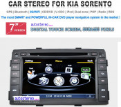 Box Radio for KIA Sorento Vehicle GPS Satnav Navigation Multimedia Headunit