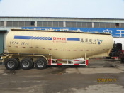 Bulk Cement Tanker Semi Trailer Concrete Powder Tank Trailer