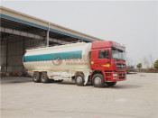 Bulk Flour Transportation Tank Trucks with 8*4 Chassis and 290HP
