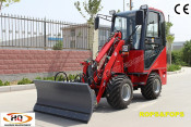CE Approval 0.8 Ton Mini Loader (HQ908) with Snow Blade