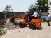 CE Approved 0.8 Ton China Small Wheel Loader
