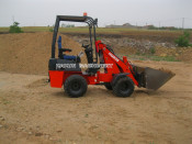 CE Certificated 0.8 Ton Mini Shovel Loader (HQ908)