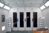 CE Certificated Auto Car Water Spray Painting Booth