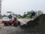 CE Hot-Sale New Mini Loader (HQ910C) with Digger