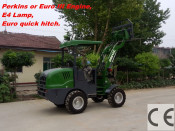 CE Mini Front Loader (HQ910C) with Euro III Engine