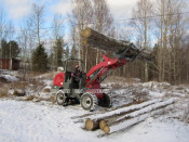 CE Mini Loader (HQ910) for Working in Finland