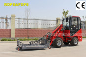 CE Small Shovel Loader (HQ908) with Lawn Mower