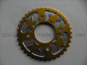 CNC Aluminum Dirt Bike Aluminum Alloy 7075 Motorcycle Sprocket