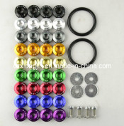 CNC Anodized Chromed Aluminum Password Jdm Racing Car Quick Release